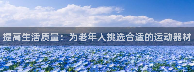 fb体育集团简介：提高生活质量：为老年人挑选合适的运动器材